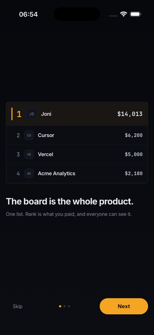 Onboarding